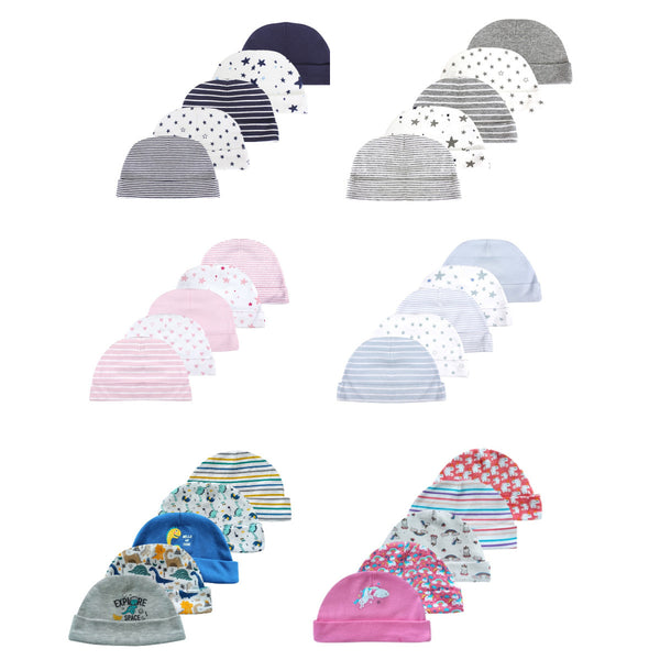 Cotton Newborn Four-Season Cap